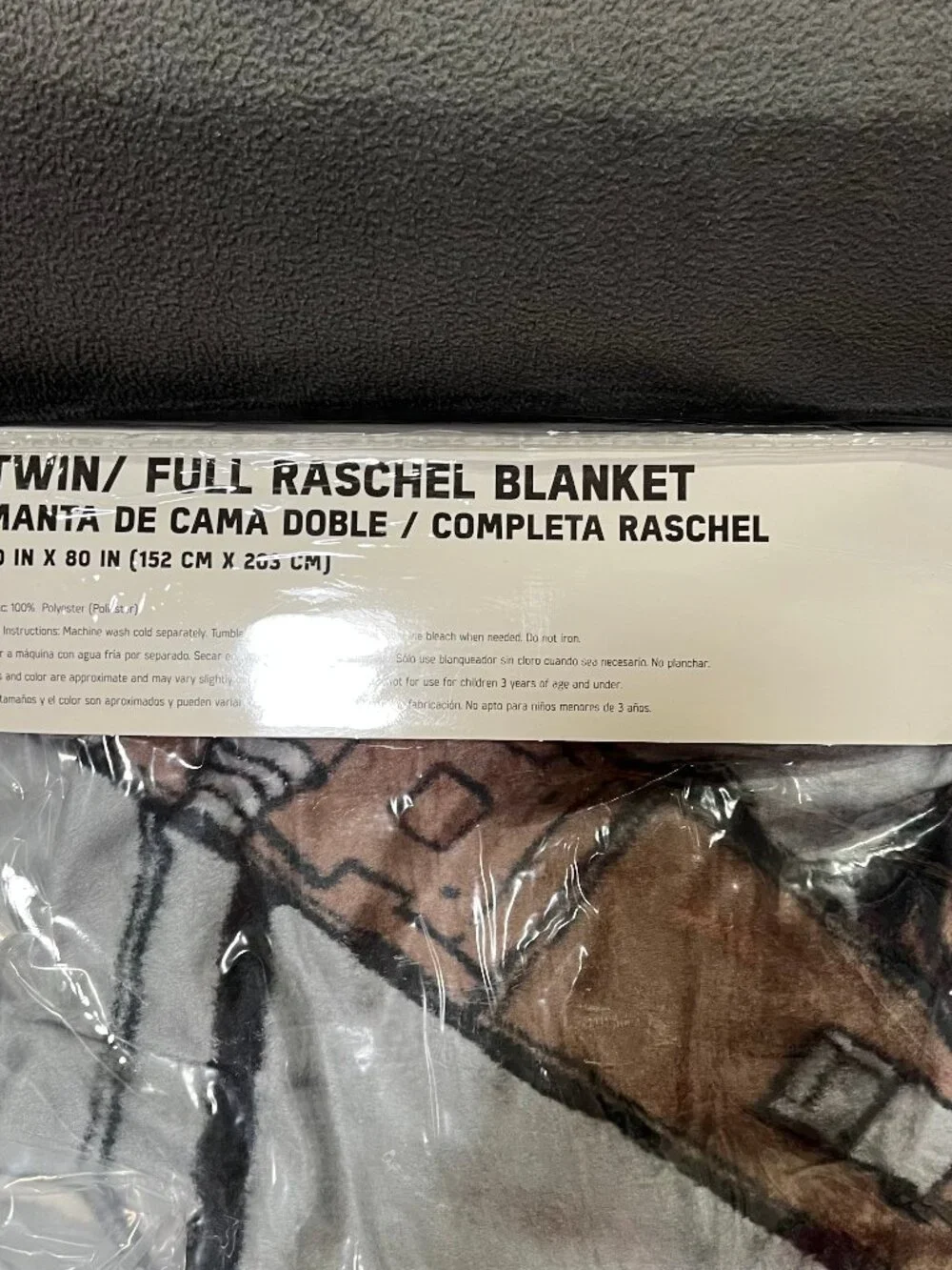 Star Wars The Mandalorian Grogu The Child 60” X 80” Twin/Full Blanket NEW in Bag
